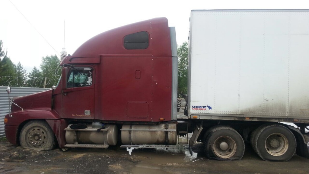 Водителю тягача Freightliner, для остановки которого инспекторы ДПС применили оружие, назначены 10 суток ареста